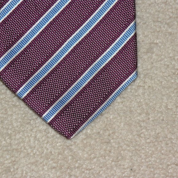 Kiton Long Wide Width Seven Fold Silk Tie - Picture 2 of 7